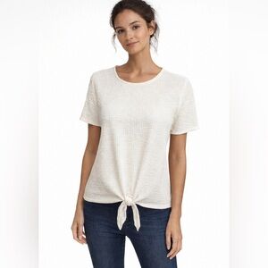 Casual Couture By Green Envelope Women’s Short Sleeve Top Missing Size See Des